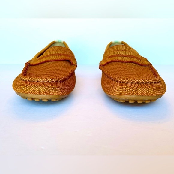 Rothy’s The Driver Loafer Cognac Brown Slip-On Flats 9.5 Excellent - Picture 7 of 12